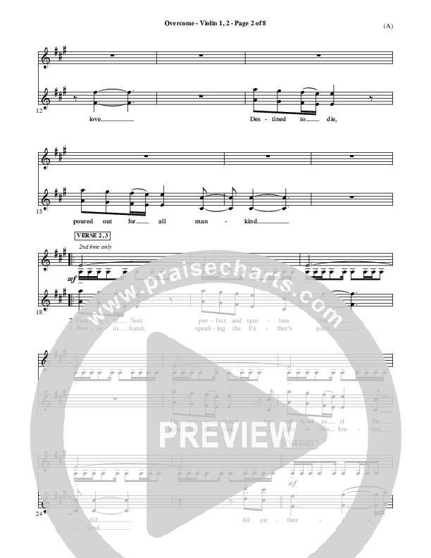 Overcome Violin 1/2 (Jon Egan)