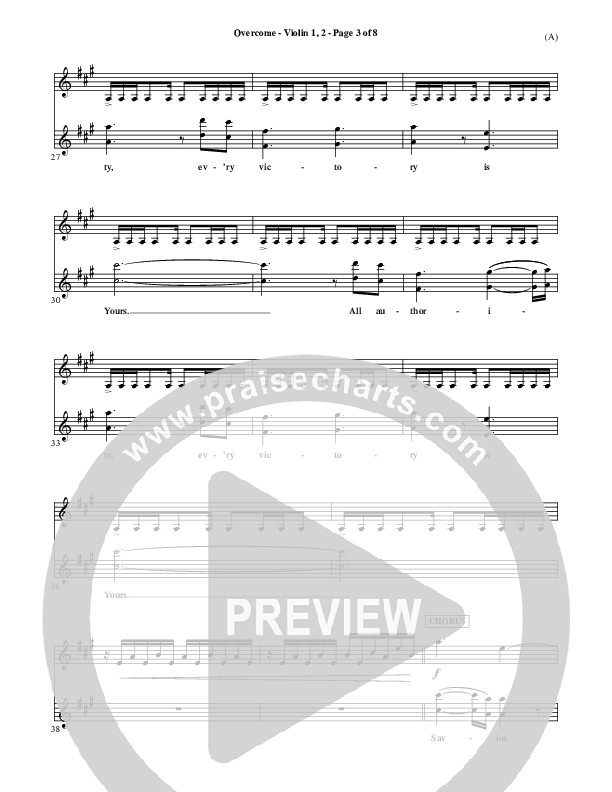 Overcome Violin 1/2 (Jon Egan)