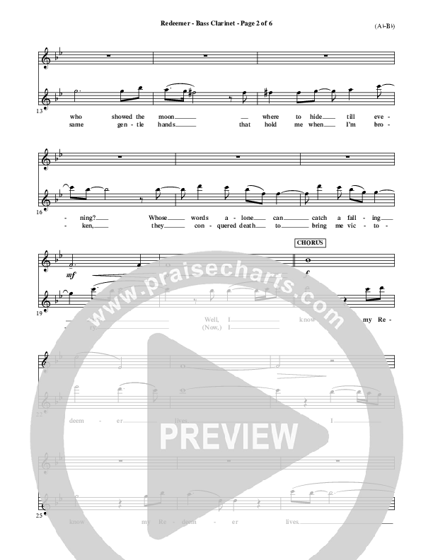 Redeemer Bass Clarinet (Nicole C. Mullen)