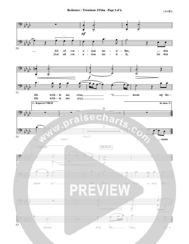 Redeemer Trombone 3/Tuba (Nicole C. Mullen)