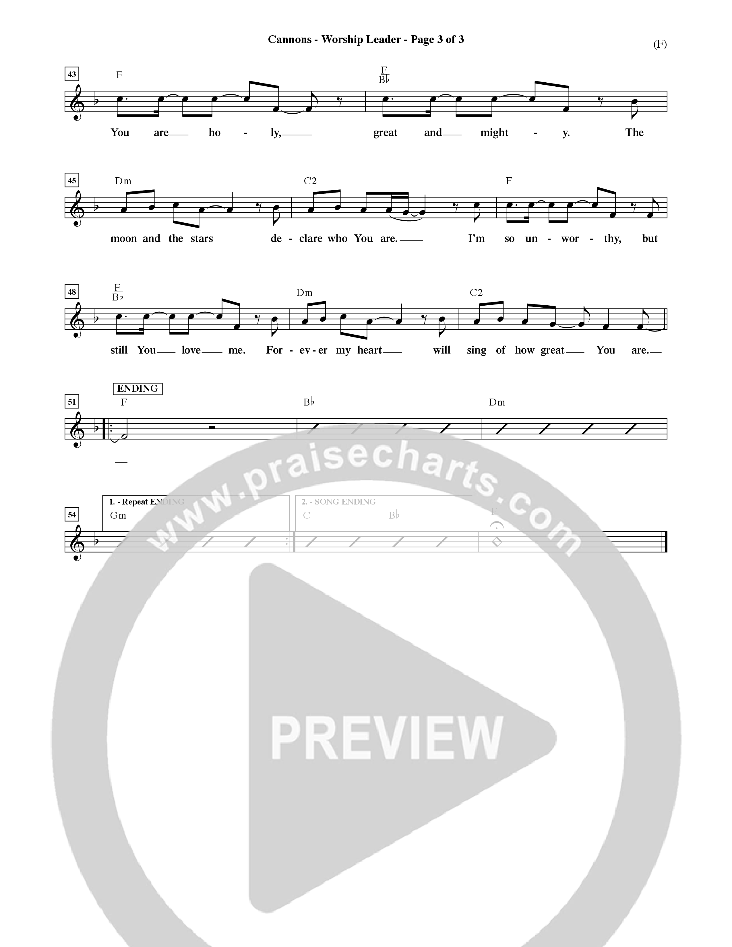 Cannons (Choral Anthem SATB) Rhythm Pack (Word Music Choral / Orch. David Shipps)