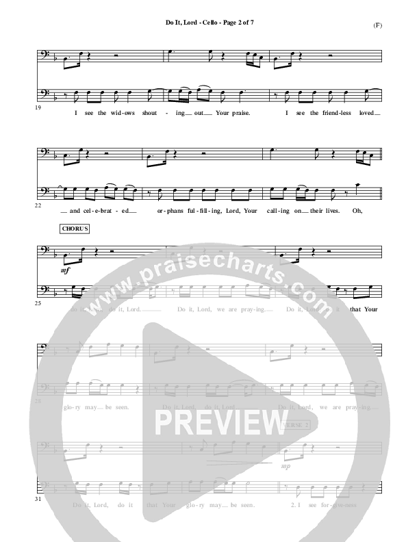 Do It Lord Cello (Tommy Walker)