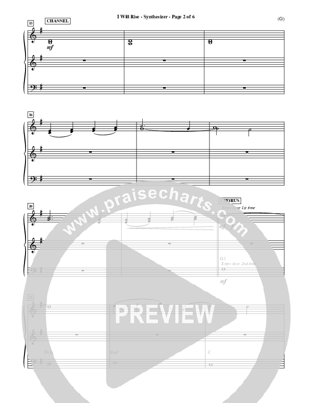 I Will Rise Synth (Chris Tomlin)