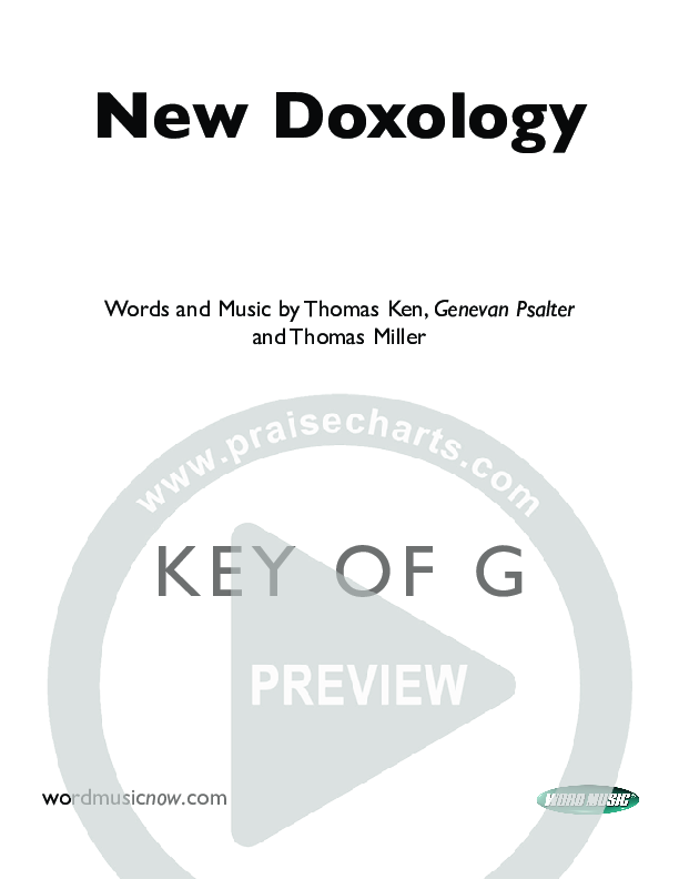 New Doxology Cover Sheet ()