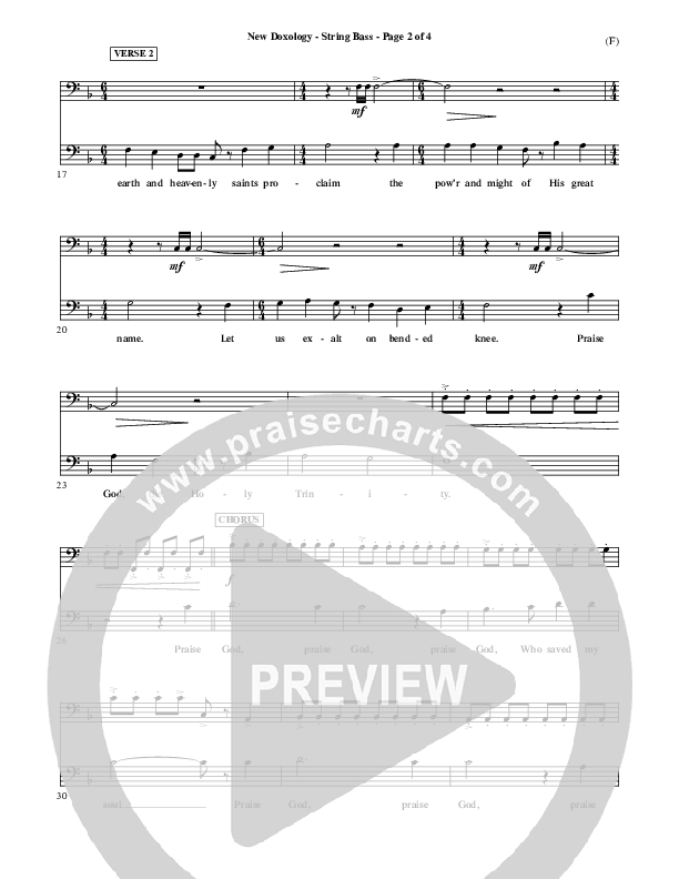 New Doxology Double Bass ()