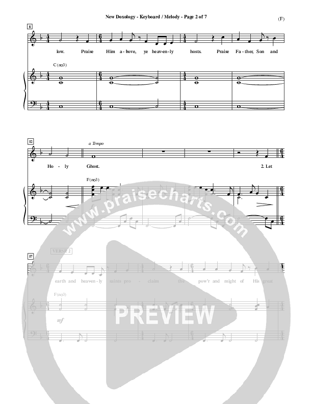 New Doxology Piano/Vocal ()