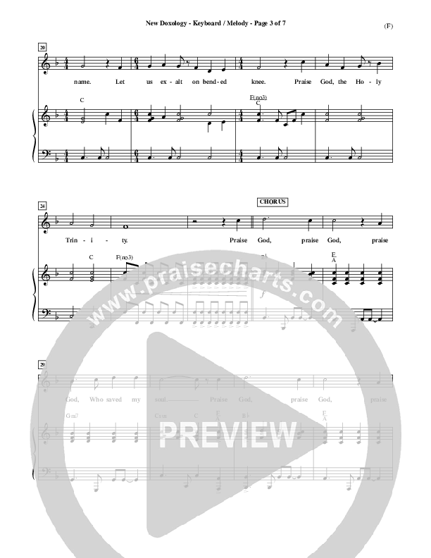 New Doxology Piano/Vocal ()