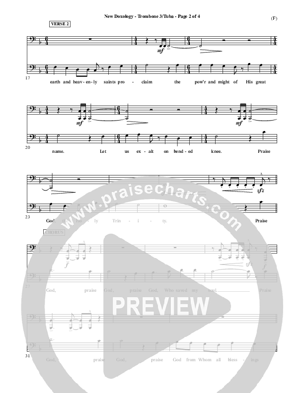 New Doxology Trombone 3/Tuba ()