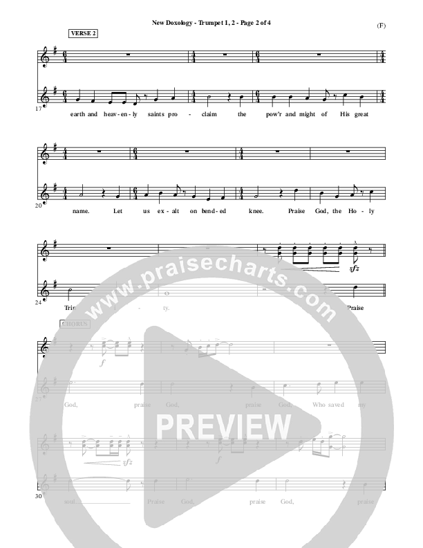 New Doxology Trumpet 1,2 ()