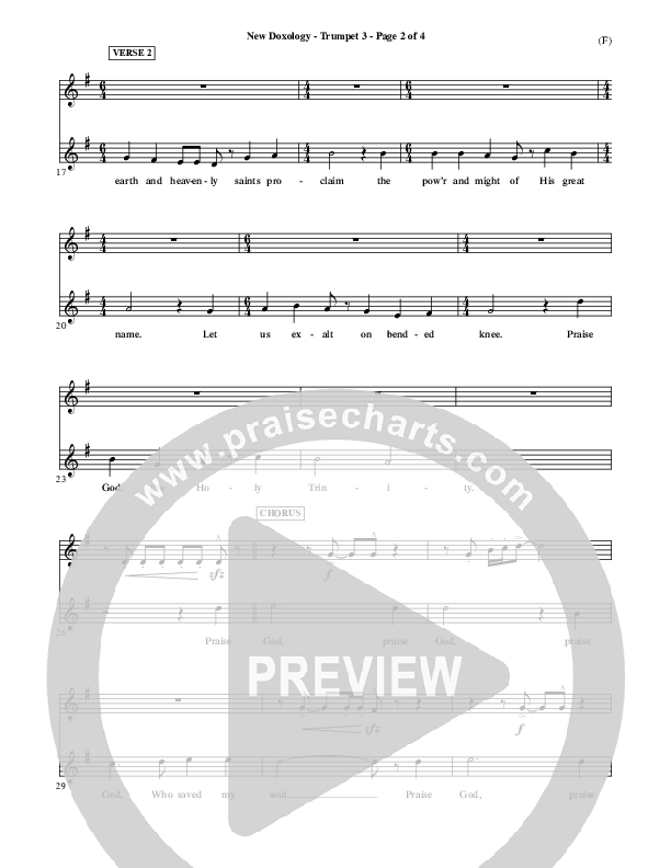 New Doxology Trumpet 3 ()