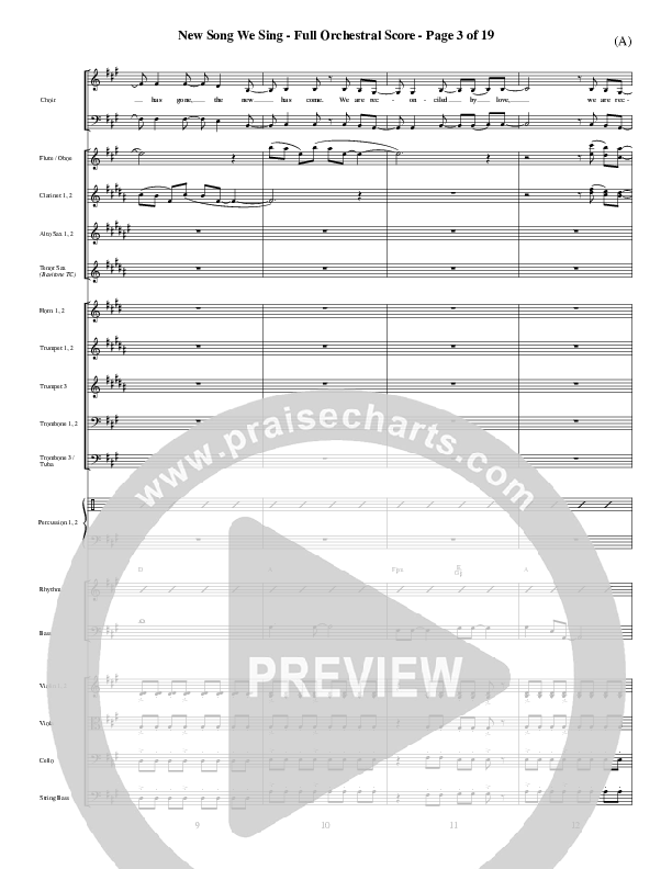 New Song We Sing Conductor's Score (Meredith Andrews)