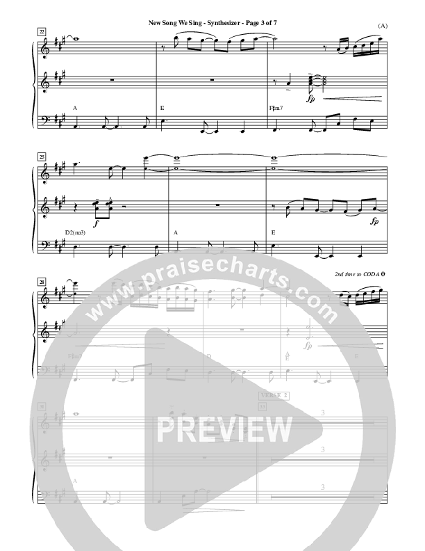 New Song We Sing Synth (Meredith Andrews)