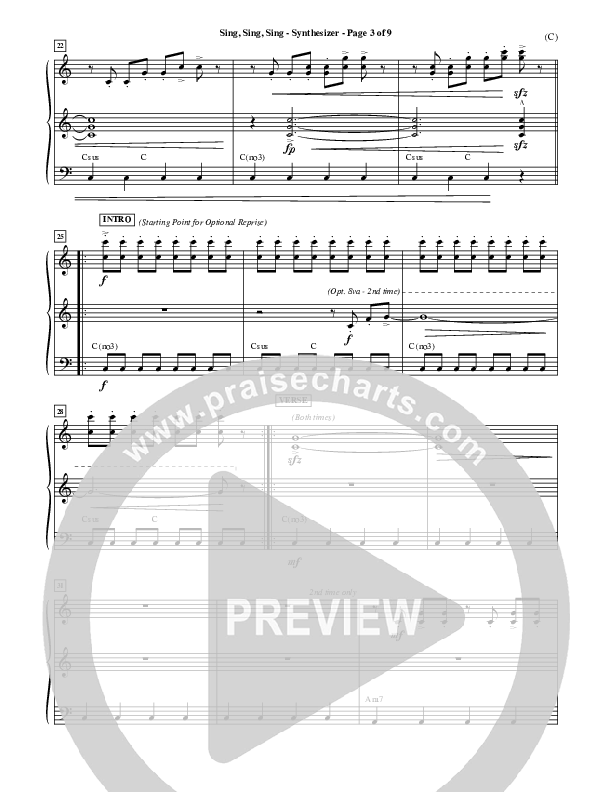 Sing Sing Sing Synth (Chris Tomlin)