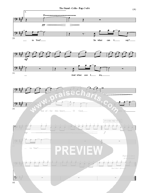 The Stand Cello (Joel Houston)