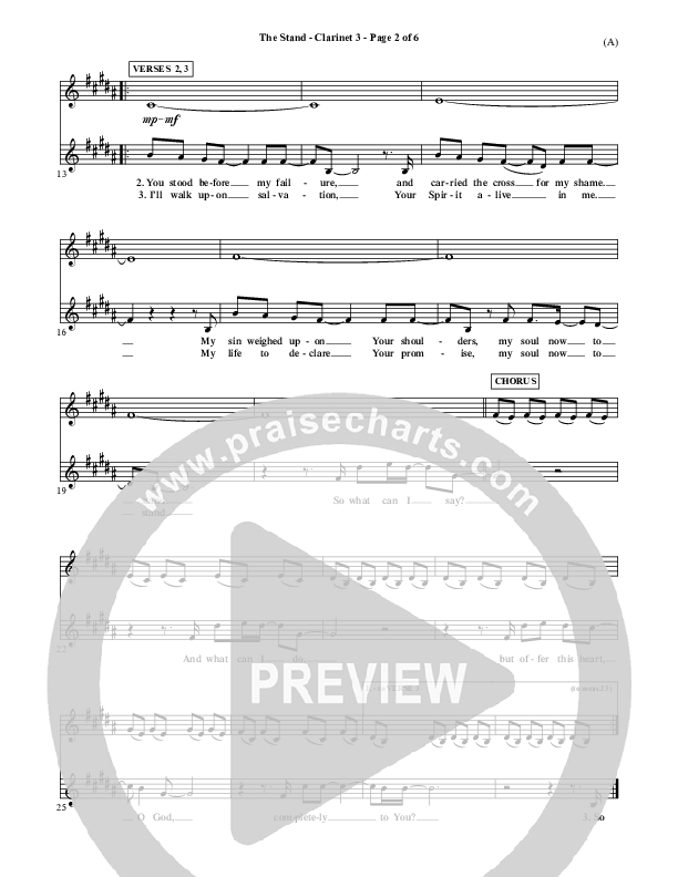 The Stand Clarinet 3 (Joel Houston)