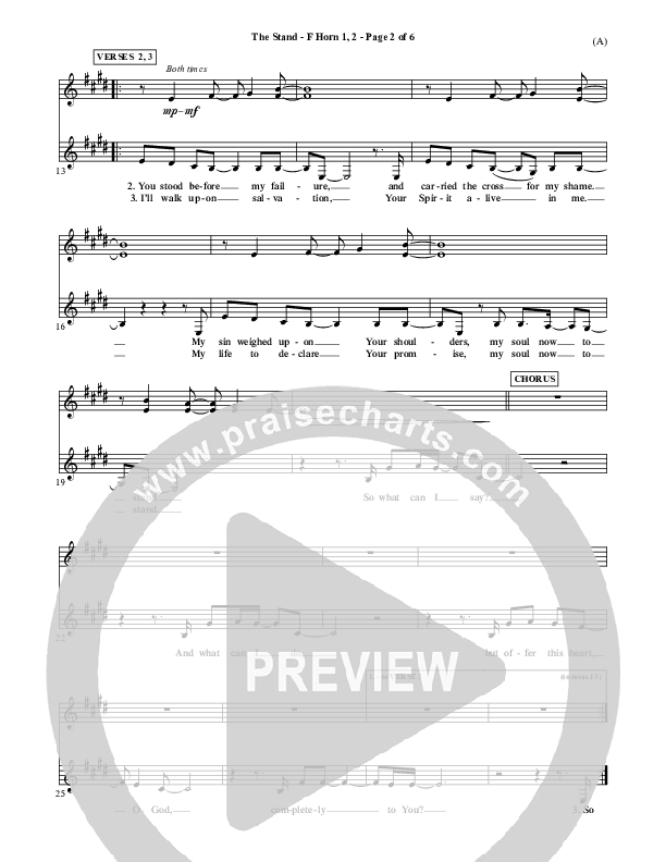 The Stand French Horn 1/2 (Joel Houston)