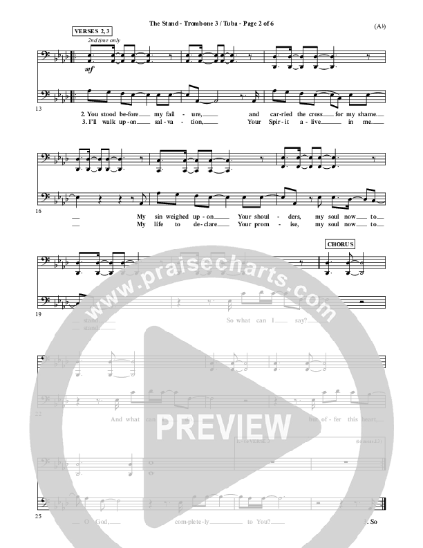 The Stand Trombone 3/Tuba (Joel Houston)