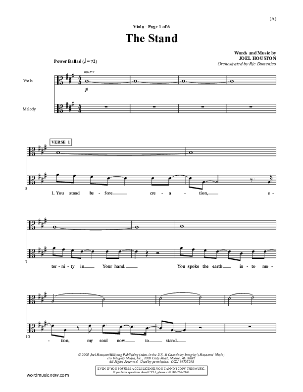 The Stand Viola (Joel Houston)