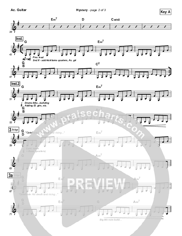 Mystery Acoustic Guitar (Charlie Hall)