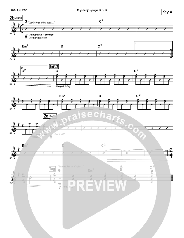 Mystery Acoustic Guitar (Charlie Hall)