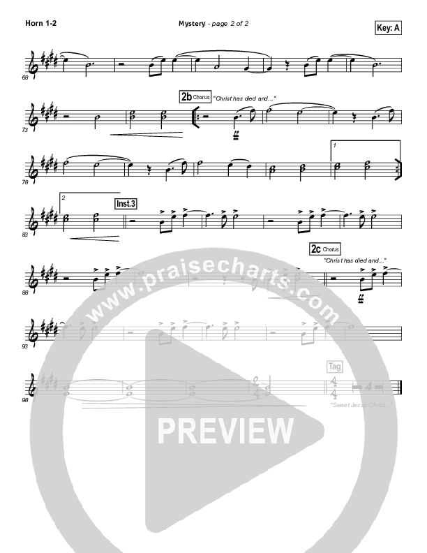 Mystery French Horn 1/2 (Charlie Hall)