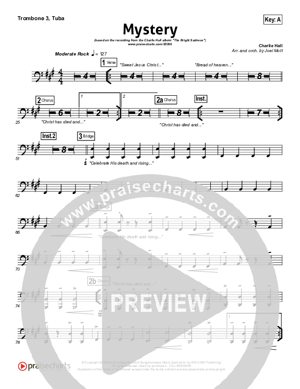 Mystery Trombone 3/Tuba (Charlie Hall)