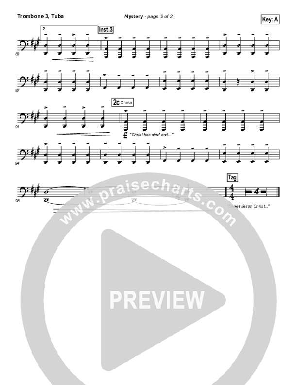 Mystery Trombone 3/Tuba (Charlie Hall)