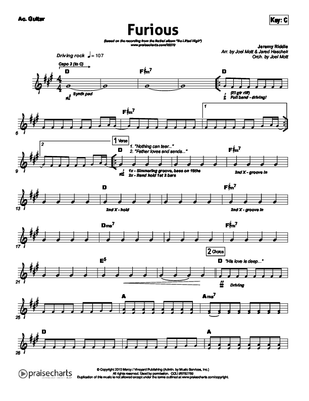 Furious Acoustic Guitar (Bethel Music)