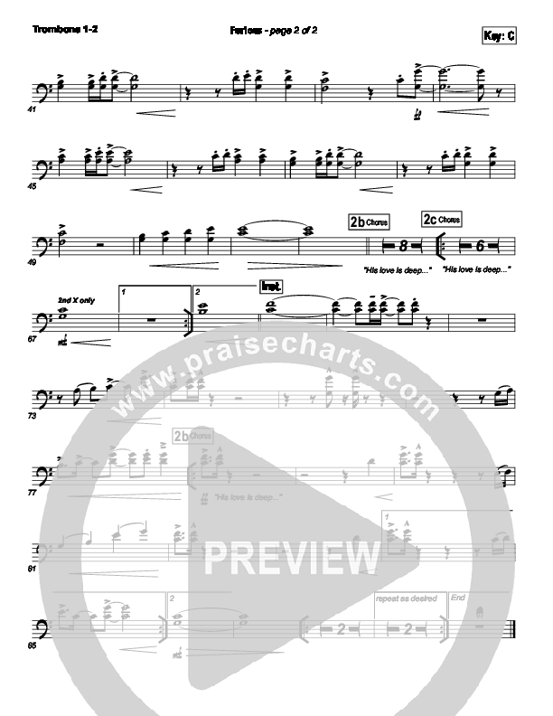 Furious Trombone 1/2 (Bethel Music)