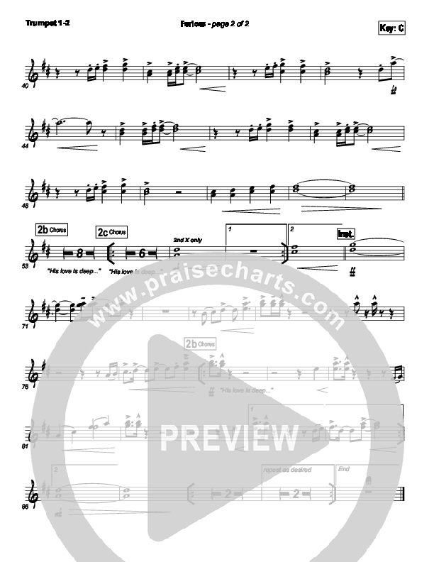 Furious Trumpet 1,2 (Bethel Music)