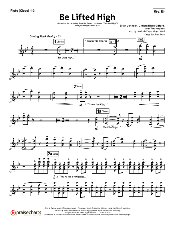 Be Lifted High Wind Pack (Bethel Music)