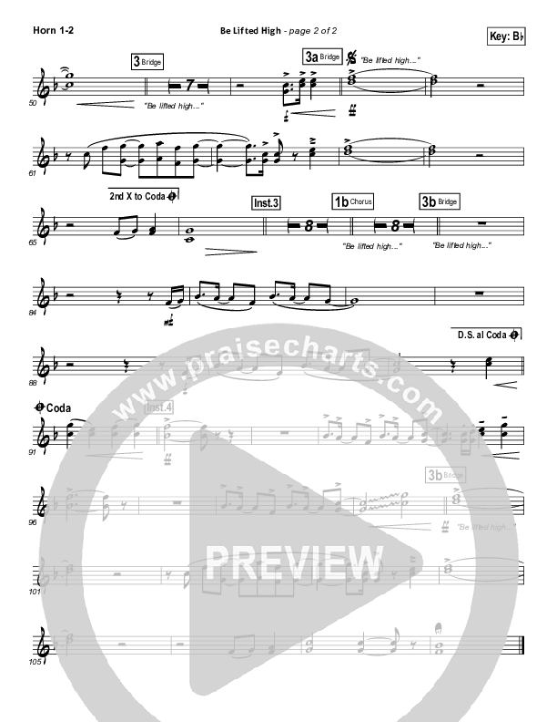 Be Lifted High Brass Pack (Bethel Music)