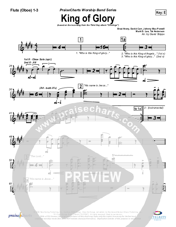 King Of Glory Wind Pack (Third Day)