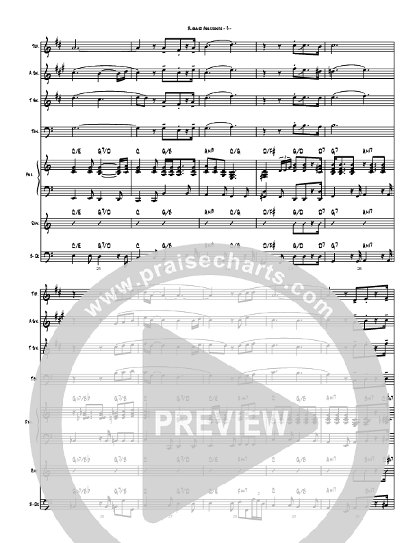 Blessed Assurance (Instrumental) Conductor's Score (Brad Henderson)