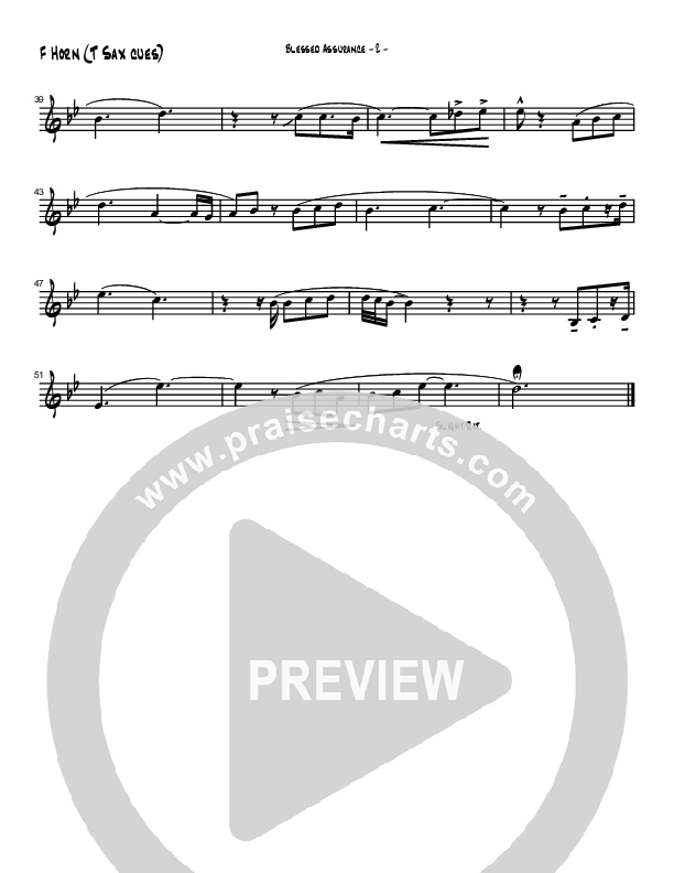 Blessed Assurance (Instrumental) French Horn (Brad Henderson)