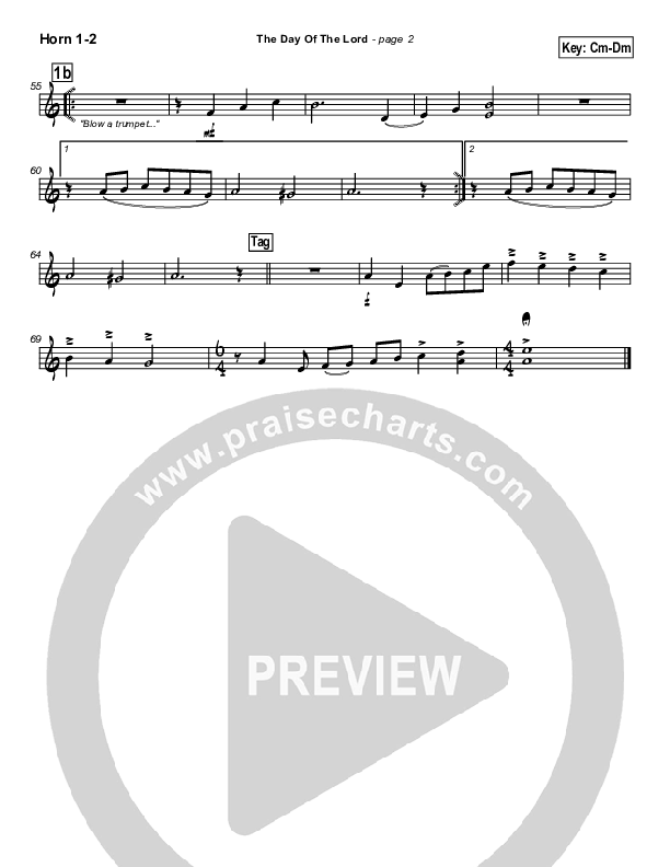 The Day Of The Lord French Horn 1/2 (Marc Chopinsky)