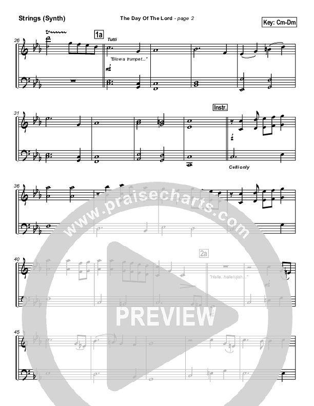 The Day Of The Lord Synth Strings (Marc Chopinsky)