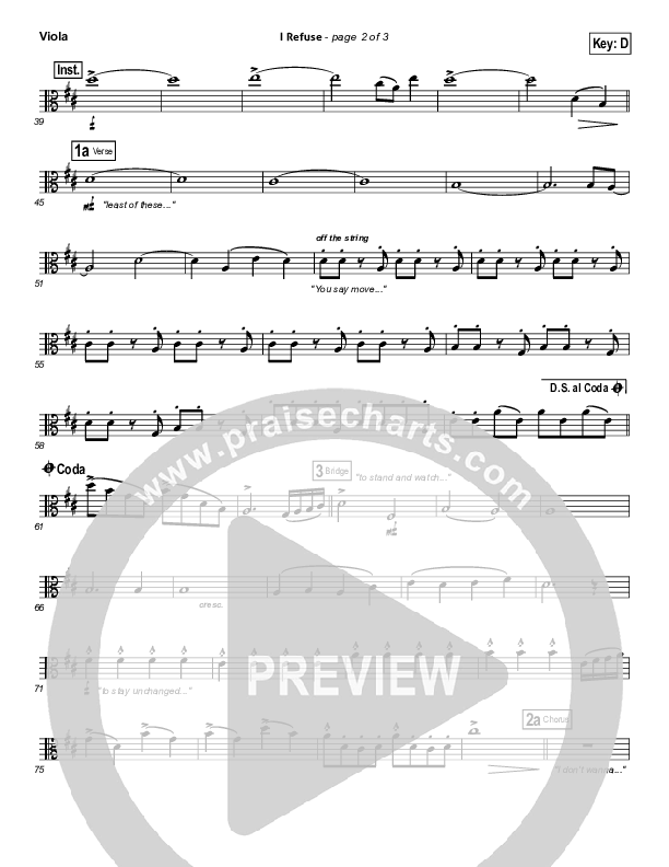 I Refuse Viola (Josh Wilson)