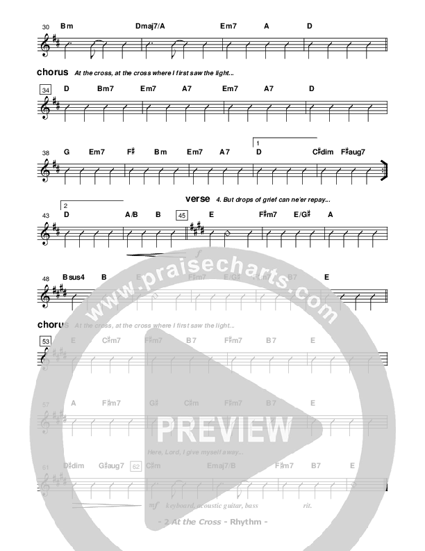 At The Cross Rhythm Chart (Don Chapman)