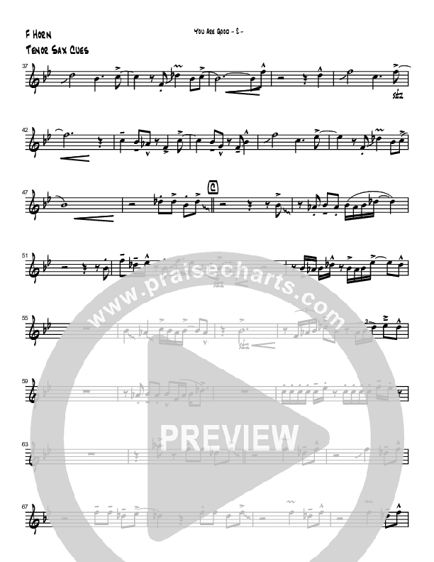 You Are Good (Instrumental) French Horn (Brad Henderson)