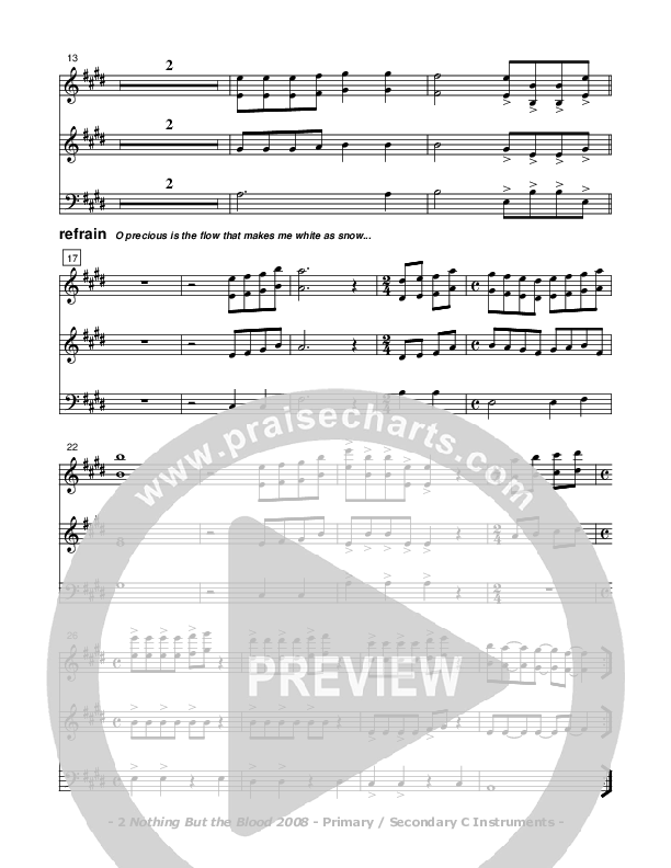 Nothing But The Blood C Instruments (Don Chapman)