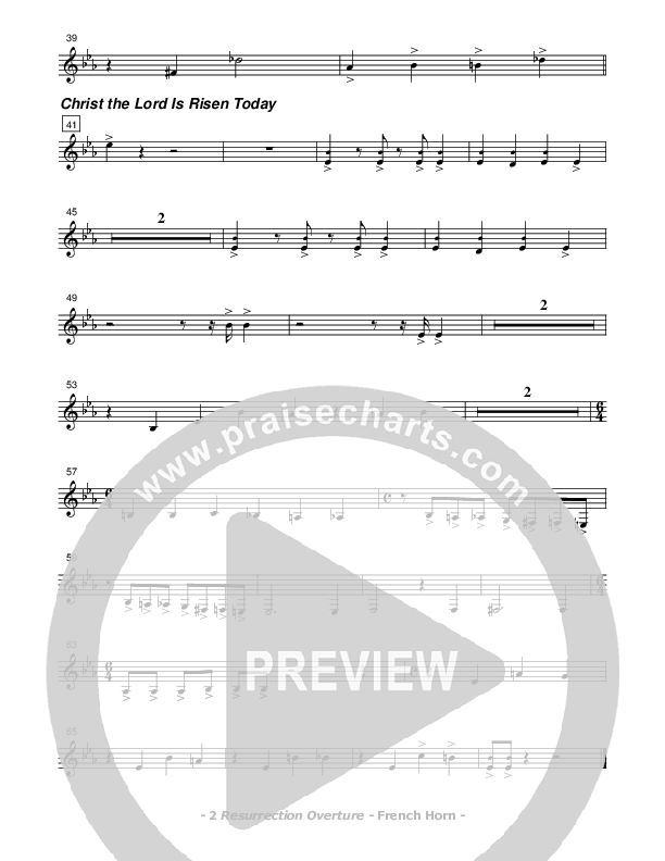 Resurrection Overture French Horn (Don Chapman)