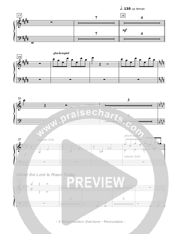 Resurrection Overture Percussion (Don Chapman)