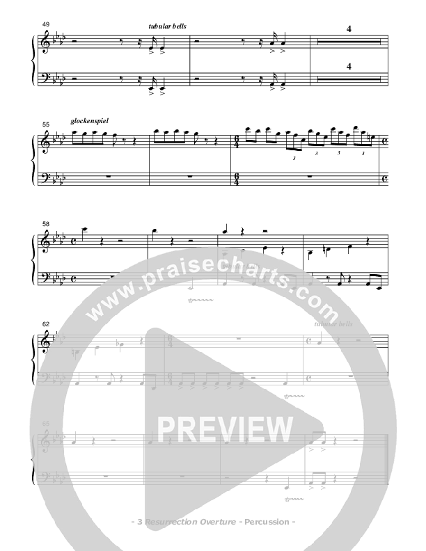 Resurrection Overture Percussion (Don Chapman)