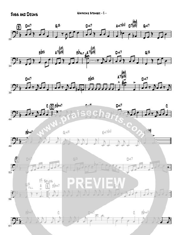 Wayfaring Stranger (Instrumental) Bass Guitar (Brad Henderson)