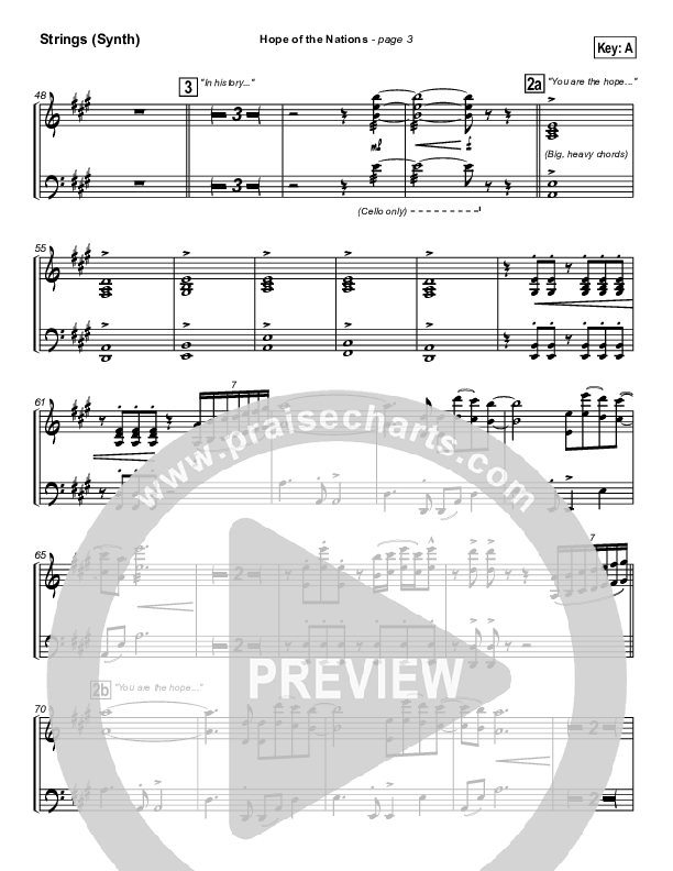 Hope Of The Nations Synth Strings (Brian Doerksen)