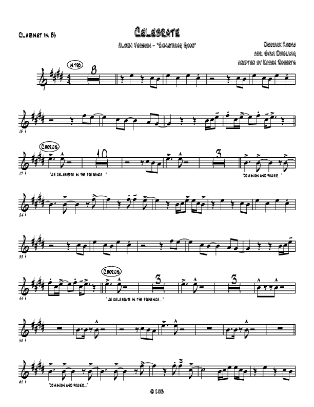 Celebrate Clarinet (Westover Hills Music)