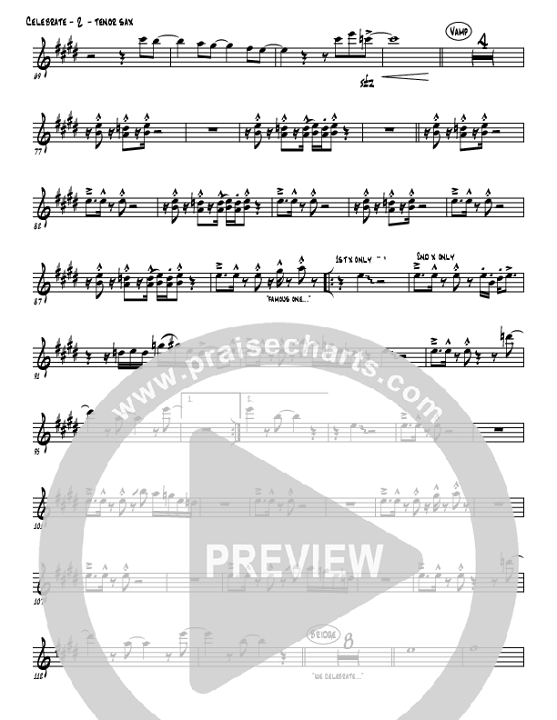 Celebrate Tenor Sax 2 (Westover Hills Music)