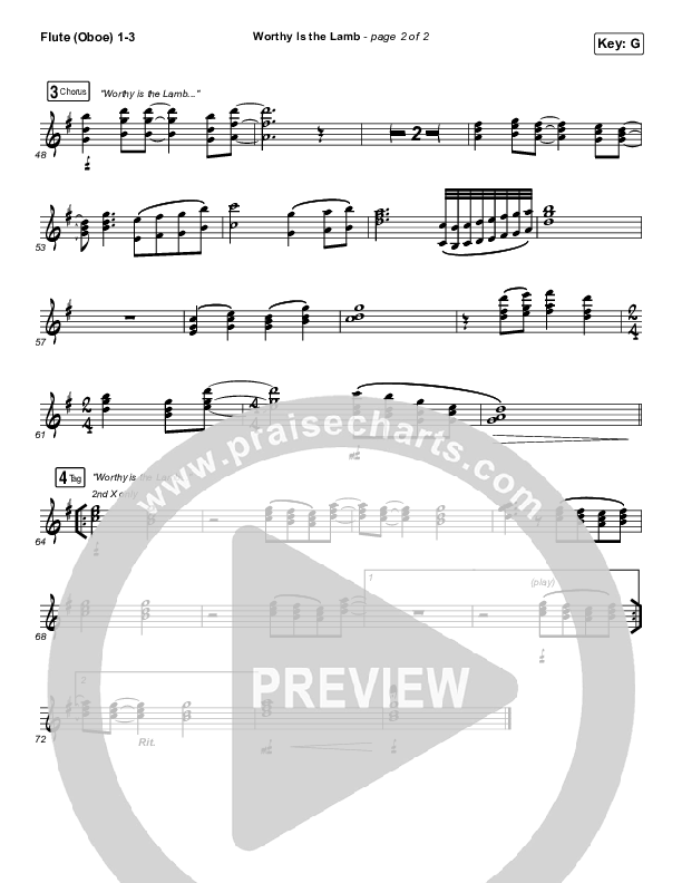 Worthy Is The Lamb Wind Pack (Hillsong Worship)