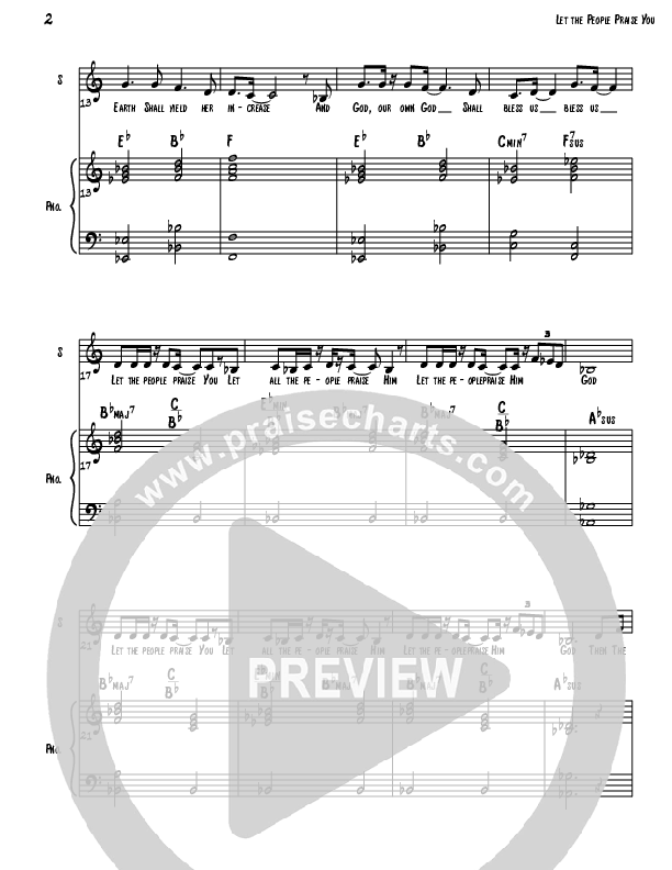 Let The People Praise You Lead & Piano (Rebecca Hardiman)